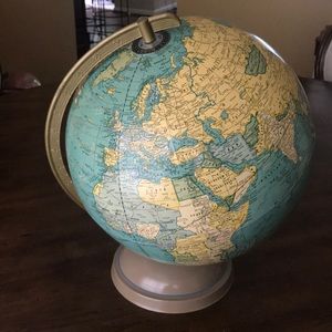 Cram’s • Universal • Terrestrial Globe • 12”
